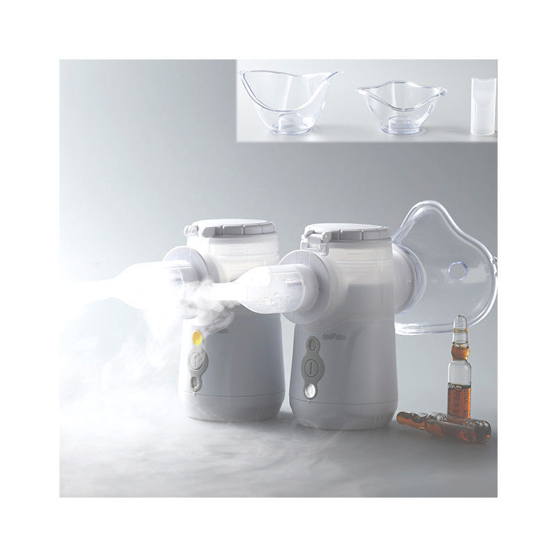 Asthma Mesh Portable Handheld Nebulizer Dual Channel Tidak Ada Penyumbatan 2μm - 3μm