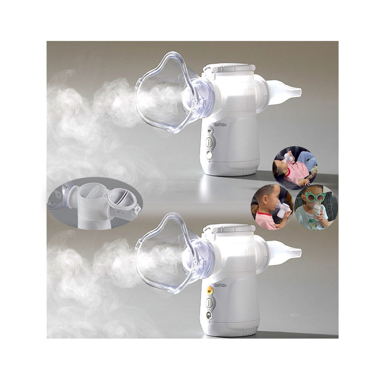 2.2-3.2μm Portable Mesh Mesin Asma Nebulizer Pengobatan Saluran Ganda Medis