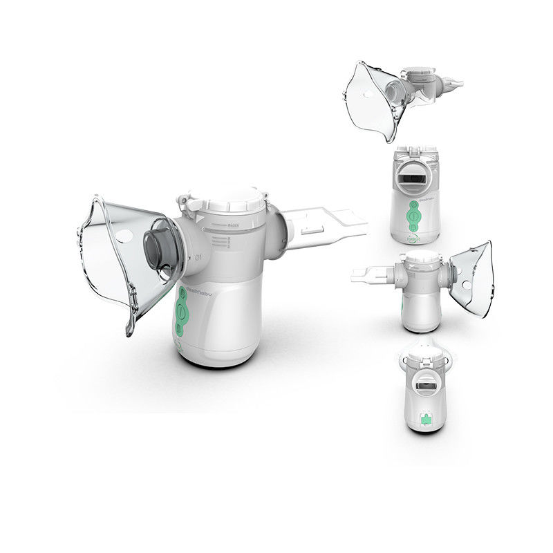 2.2-3.2μm Portable Mesh Mesin Asma Nebulizer Pengobatan Saluran Ganda Medis