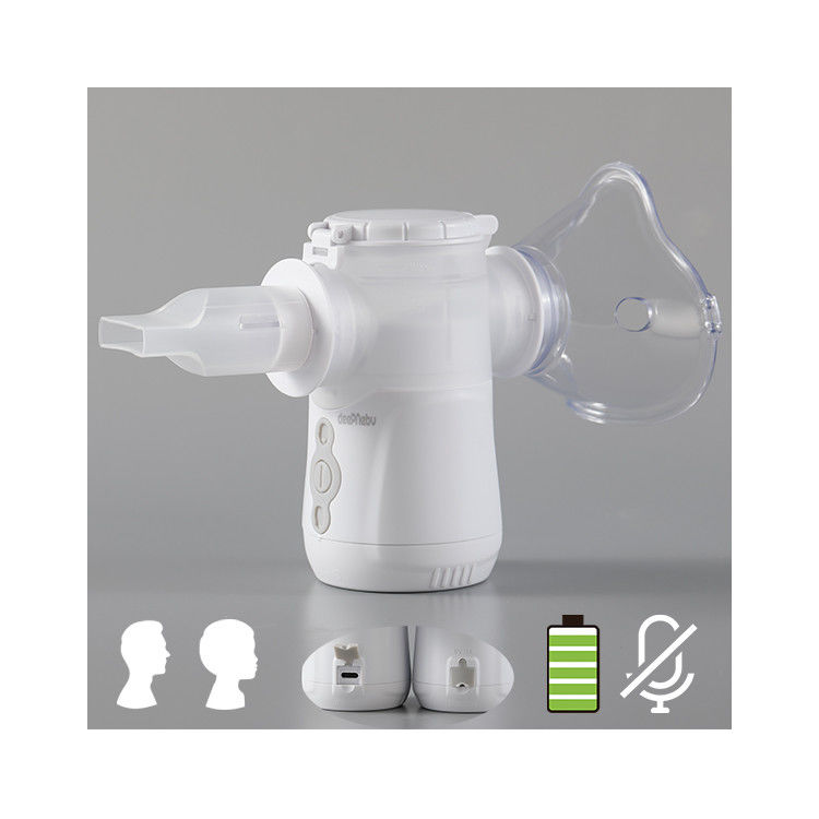 2.2-3.2μm Portable Mesh Mesin Asma Nebulizer Pengobatan Saluran Ganda Medis