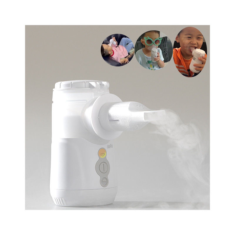 Mesin Penghirup Nebulizer Mesh Medis Kamar Ganda Saluran Ganda 2.2μm - 3.2μm