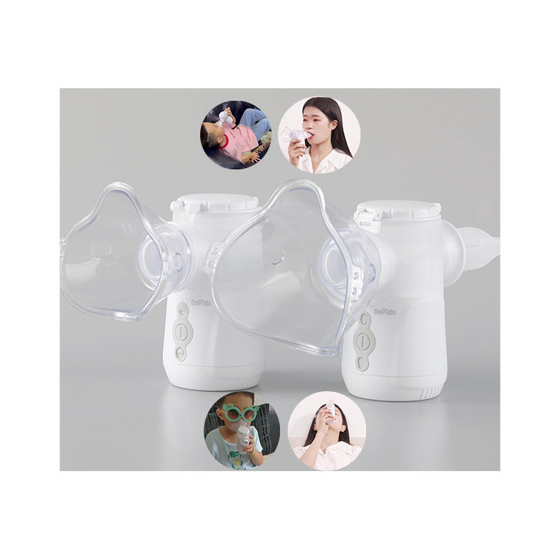 Portable Vibrating Mesh Nebulizer 1.2μm - 3.6μm Anak Bronchiolitis Nebulizer