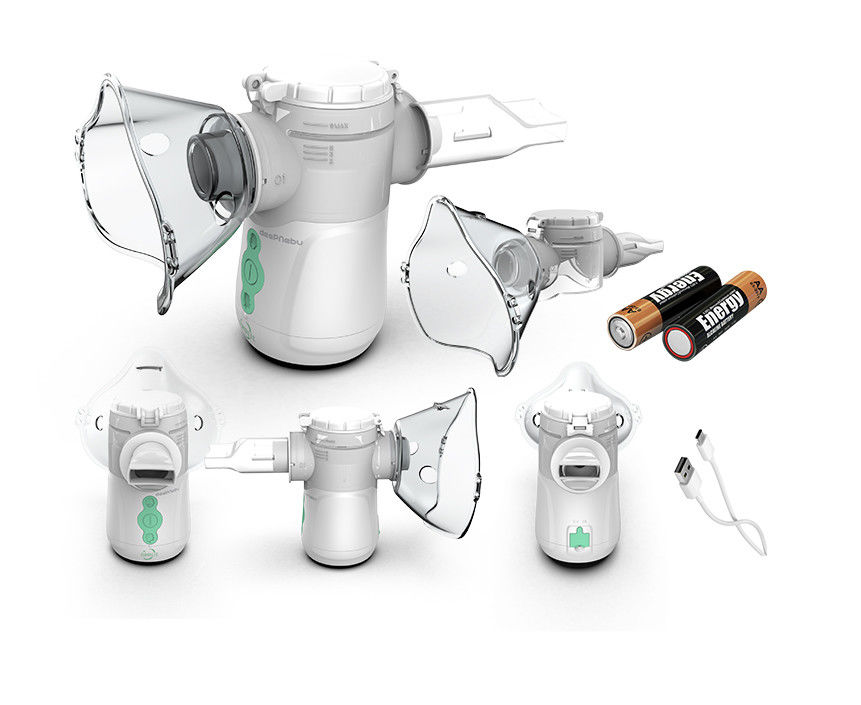 Mesin Pernapasan Hidung Di Rumah Medis 1.9-3.6μM Batuk Budesonide Nebulizer