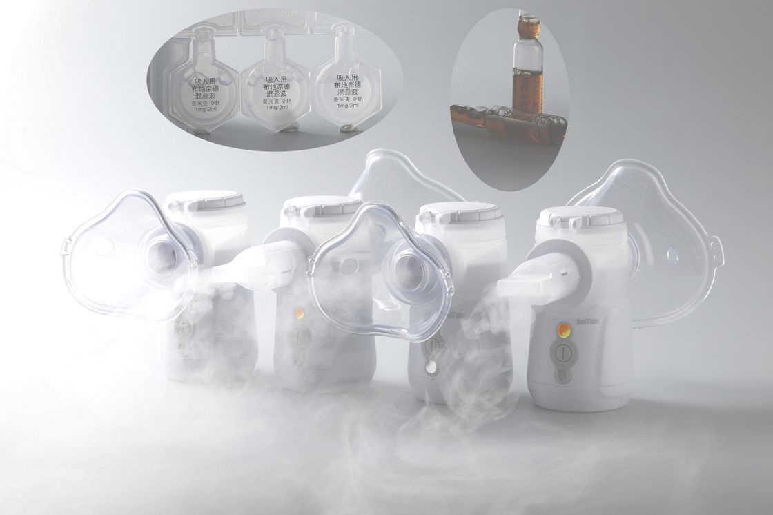 MMAD 3.12μm Inhalator Mesh Nebulizer Machine Bergetar Untuk Bronkitis Asma