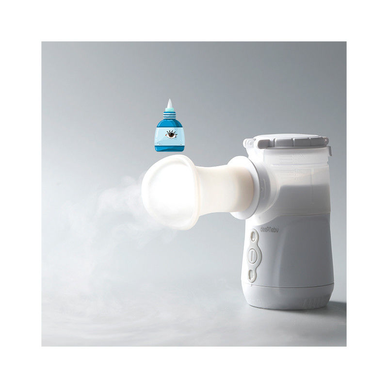 Eyes Spa Mute Mesh Nebulizer Mesin Perawatan Pernapasan Di Rumah Sakit Rumah 2.75μM