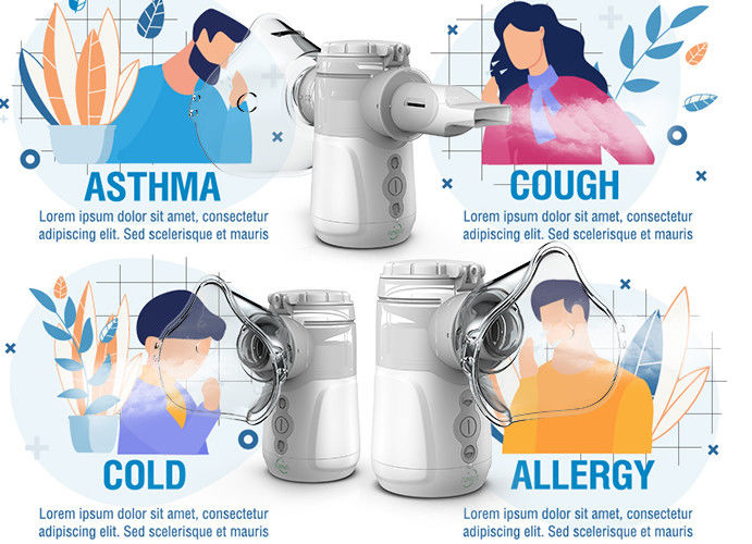 Anak-anak Bisu Nebulizer Dewasa bergetar bayi rumah batuk pilek Inhaler 2022 terpanas Portable Medical Mesh Nebulizer