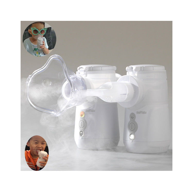 Nebulizer Rumah Sakit Anak Dewasa Portable 3.5μm 0.4mL / Min Mesin Nebulizer Untuk COPD