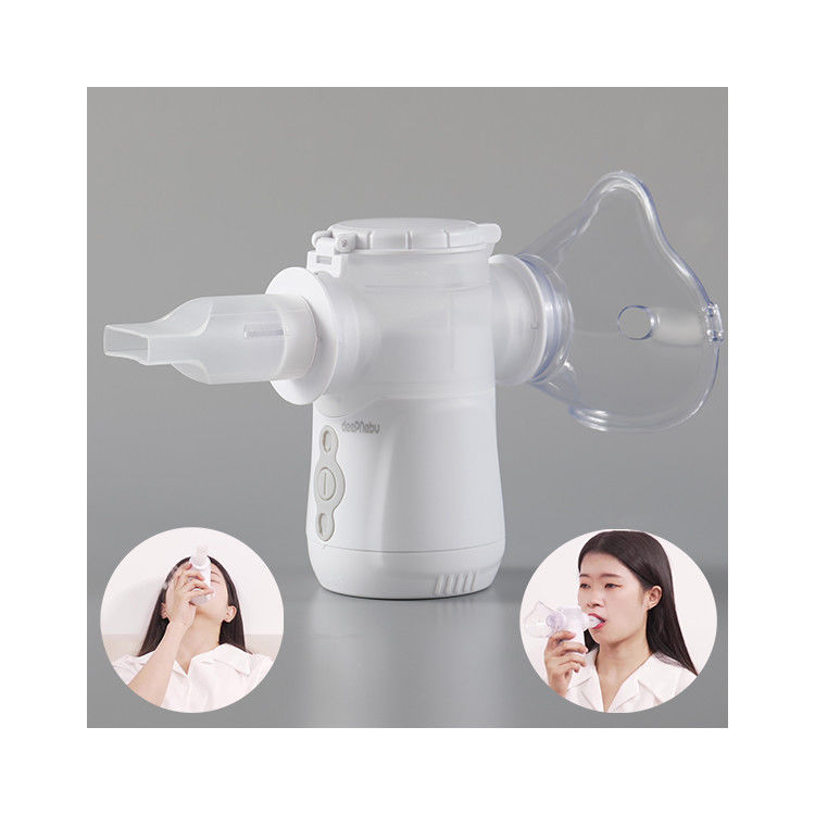 Homecare Medical Asthma Inhaler Nebulizer Baterai USB 3μm 40dB Untuk Anak Dewasa