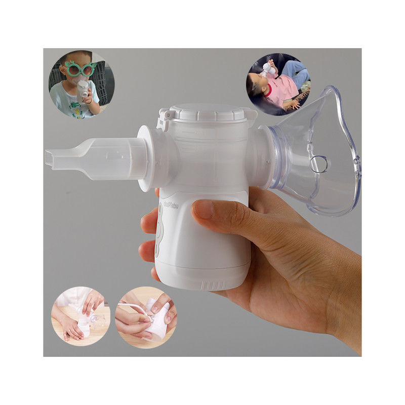 Homecare Medical Asthma Inhaler Nebulizer Baterai USB 3μm 40dB Untuk Anak Dewasa