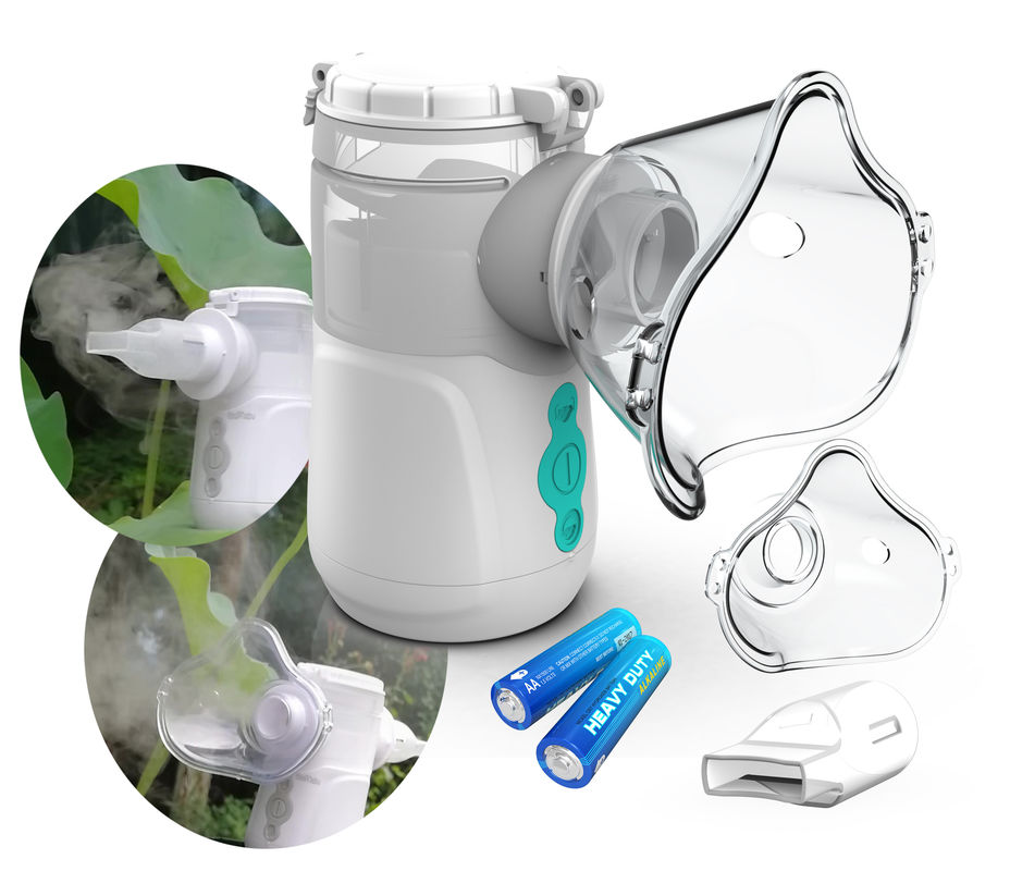 Rumah Sakit Portable Mesh Nebulizer Machine Medical 2.1-3.5μm Rumah Tangga Untuk Asma