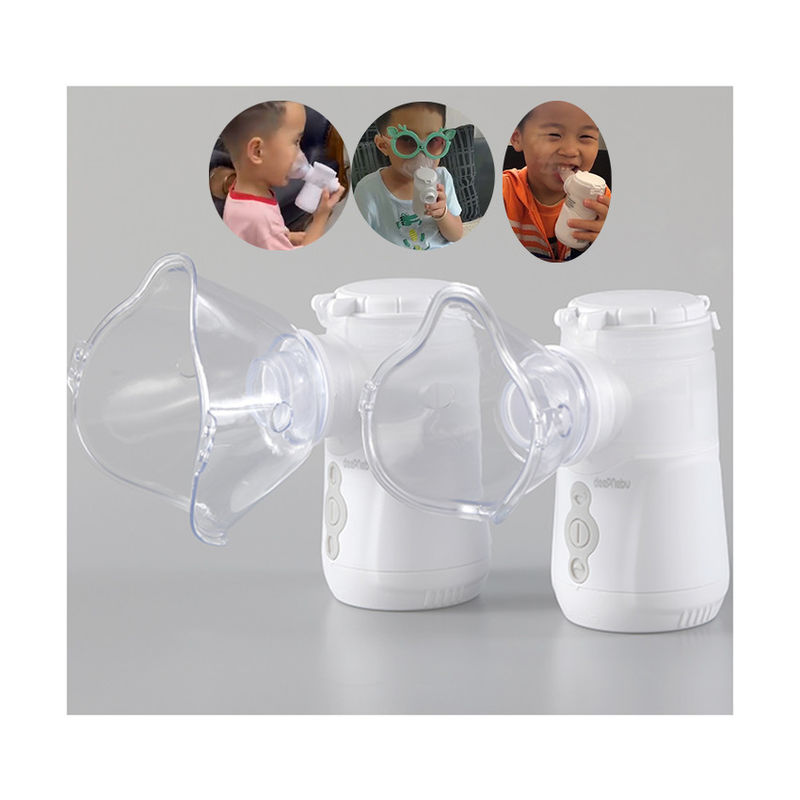 Removable Battery Asthma Home Nebulizer Untuk Batuk Dingin 87% Dari C.I. 1-4um