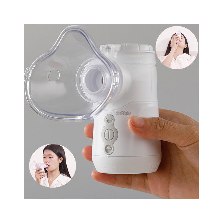 Removable Battery Asthma Home Nebulizer Untuk Batuk Dingin 87% Dari C.I. 1-4um