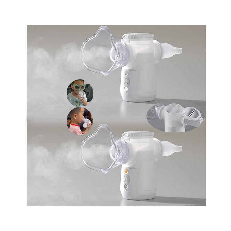 Mesin Penghirup Batuk Portabel 3.06μM Mesin Rumah Nebulizer Untuk Anak Dewasa