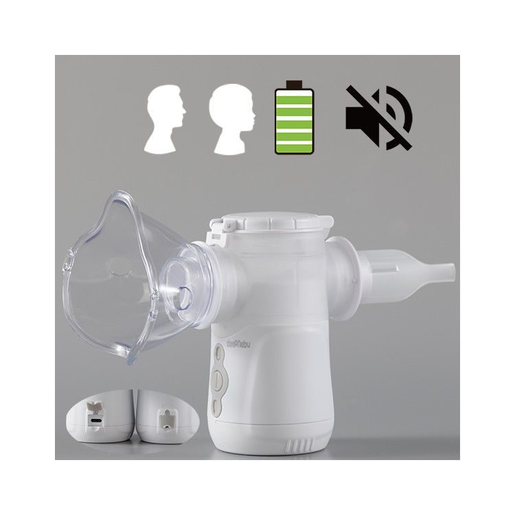 1.6μm - 3.3μm Mesin Nebulizer Inhaler Untuk Batuk Asma IP23 ≥0.28ml / Min