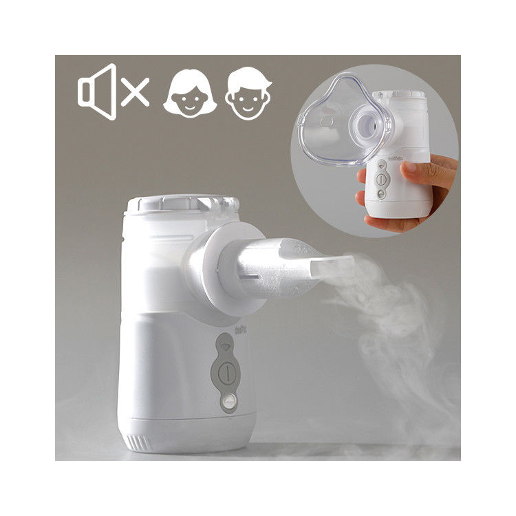 Mesin Nebulizer Terapi Aerosol Dewasa 3,6μm DC Power PP ABS Untuk Dingin