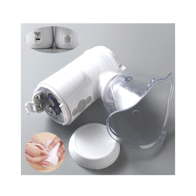 Dual Chamber Portable Medical Mesh Nebulizer 3.03μM MMAD Untuk Bronkiolus COPD