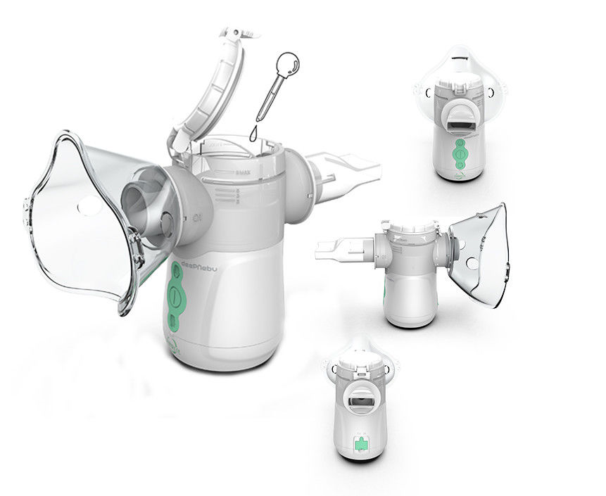 Efek Klinis Medic Mesh Nebulizer Untuk Batuk Asma IPX4 PP ABS PC 3.06μm