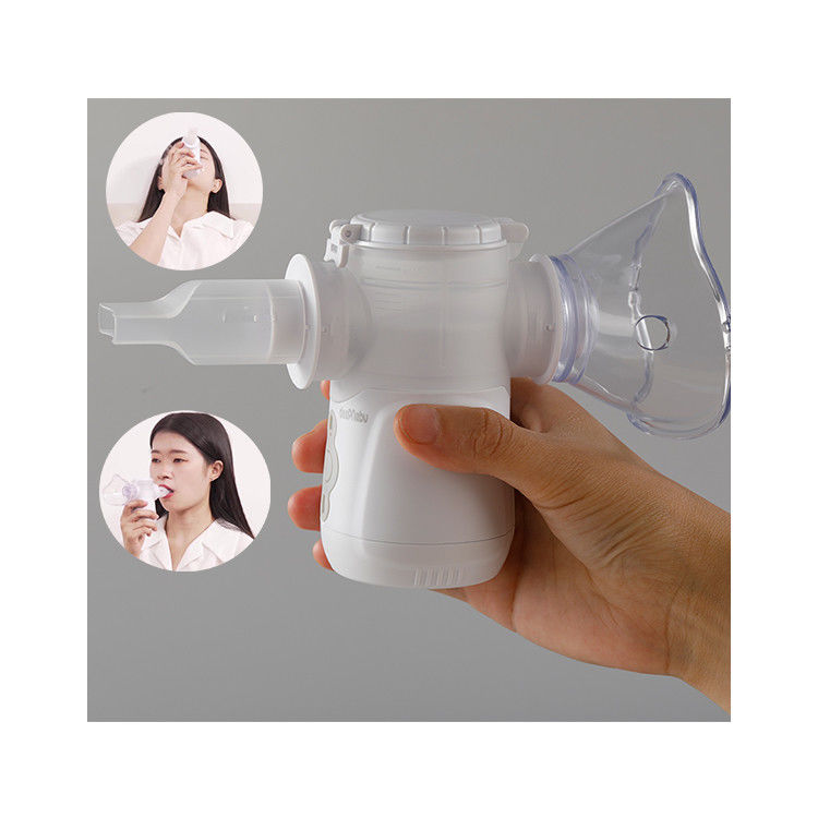 Mesin Pernapasan Pengobatan Asma Portabel 3.14μm Nebulizer Untuk Bayi Dingin