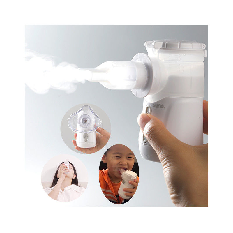 Mesin Nebulizer Mesh Kesehatan Keluarga 1μm - 4,7μm Untuk Pilek Dan Batuk