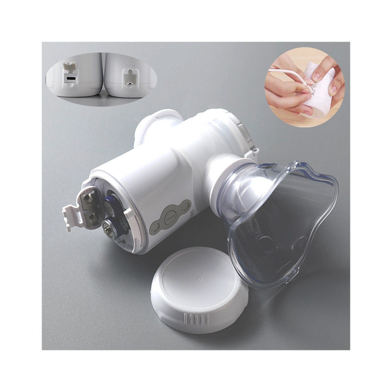 Mesin Nebulizer Mesh 2,7μm untuk Penyakit Bronchiole Alveoli, Genggam, Penggunaan Anak & Rumah, IPX5