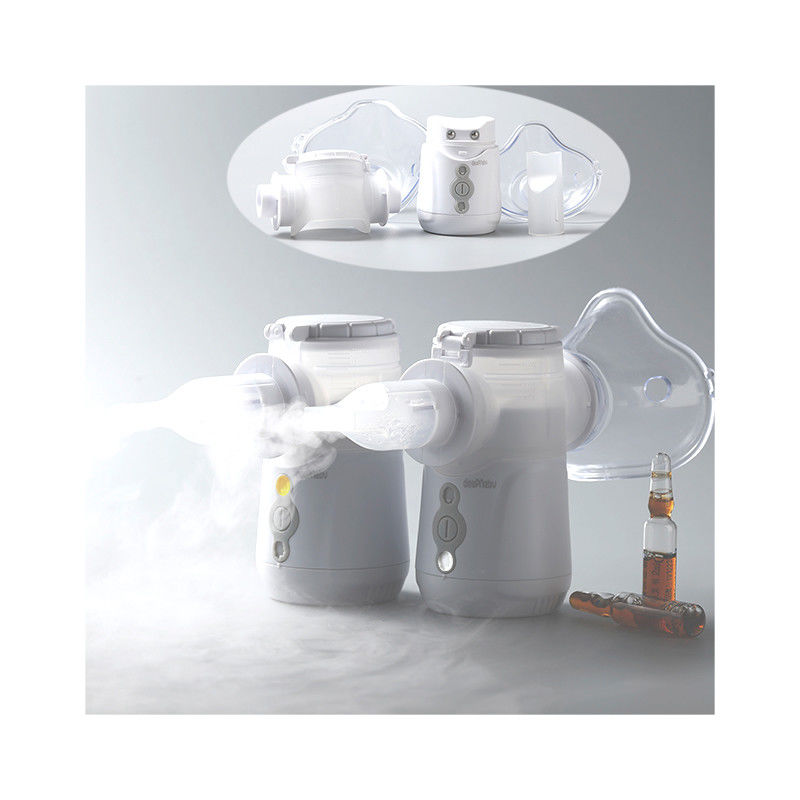 Mesin Nebulizer Mesh Listrik Portabel Inovatif 1,8μm - 3,6μm Partikel Halus