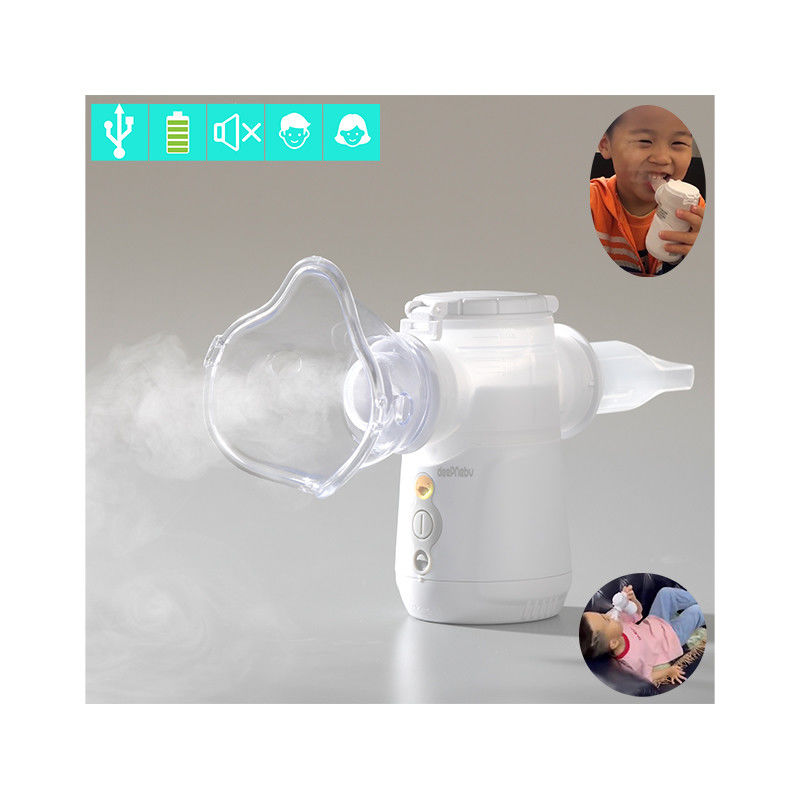 Mesin Nebulizer Mesh Listrik Portabel Inovatif 1,8μm - 3,6μm Partikel Halus