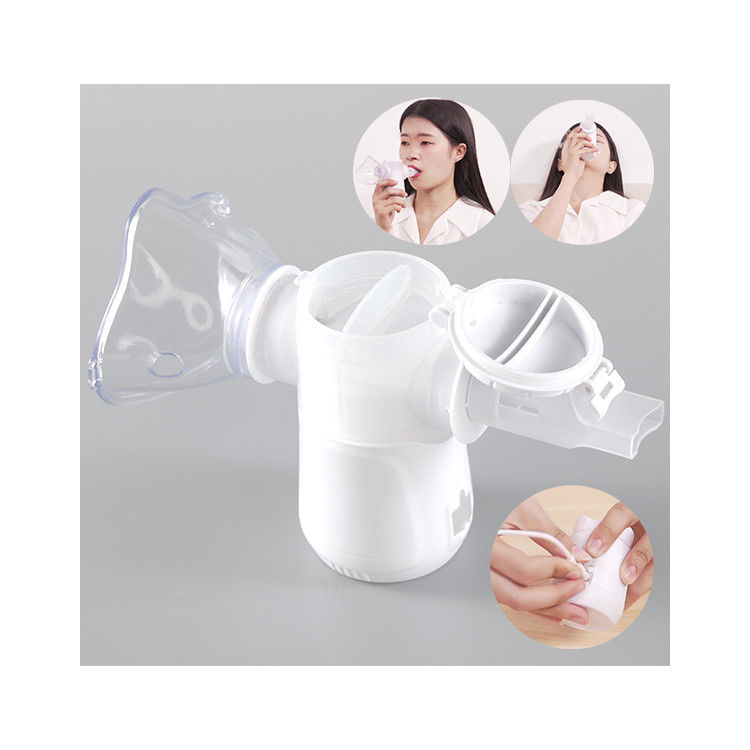 Mesin Nebulizer Mesh Listrik Portabel Inovatif 1,8μm - 3,6μm Partikel Halus