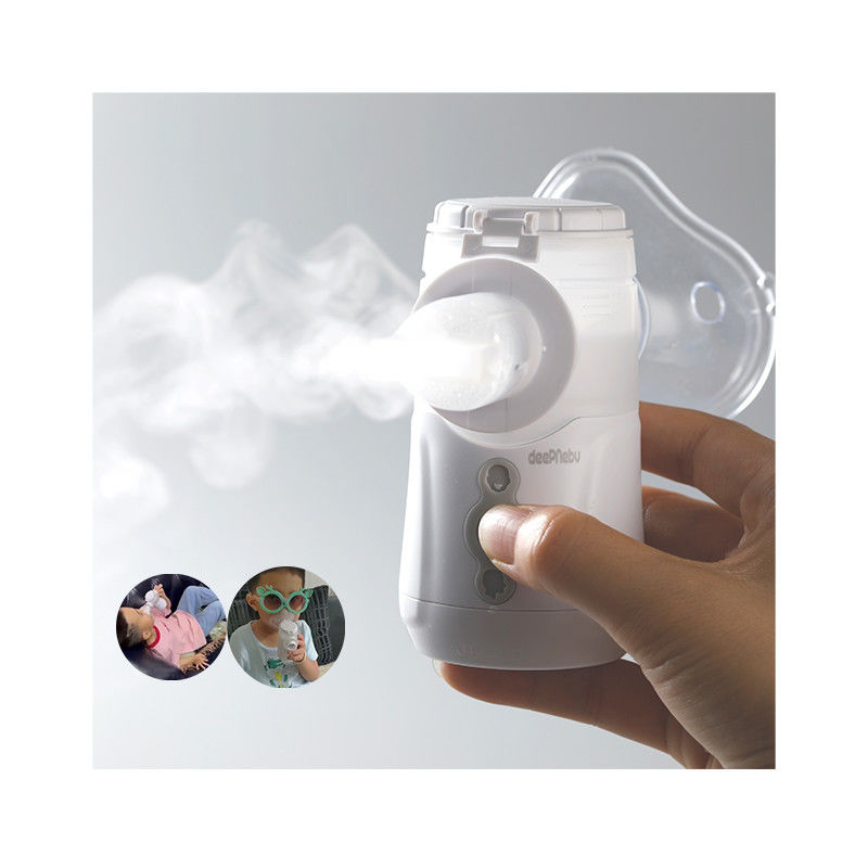 Bronchus Portable Mesh Nebulizer Pediatric Battery Dioperasikan Inhaler 2.9μm - 5μm