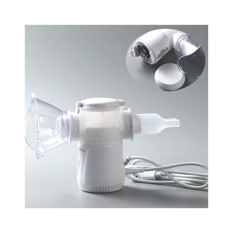 Bronchus Portable Mesh Nebulizer Pediatric Battery Dioperasikan Inhaler 2.9μm - 5μm