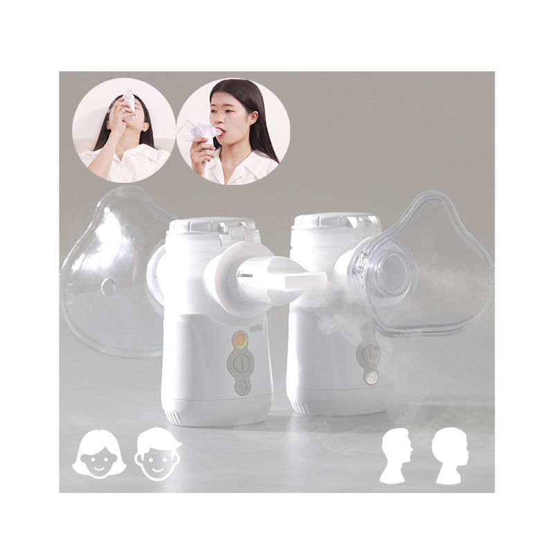Bronchus Portable Mesh Nebulizer Pediatric Battery Dioperasikan Inhaler 2.9μm - 5μm