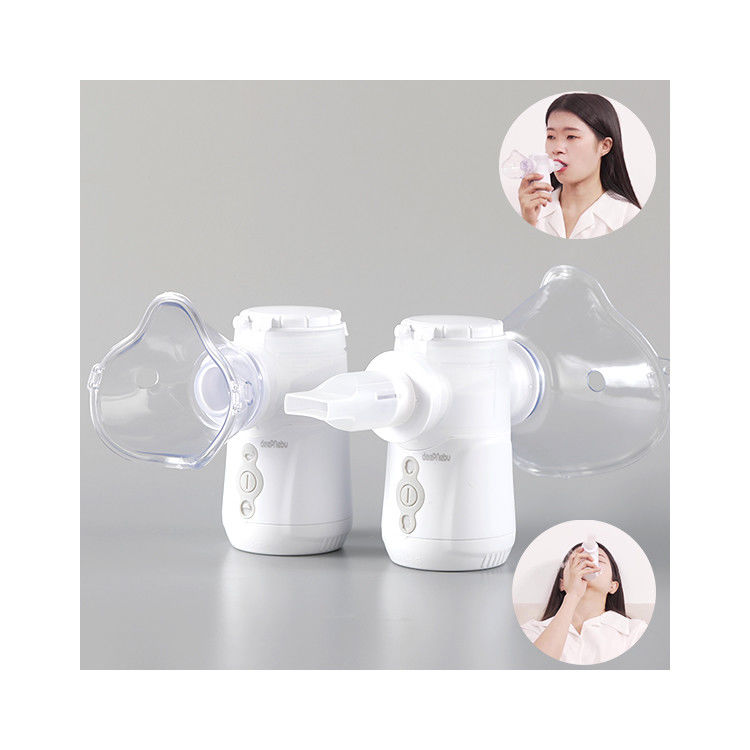 1.8-3.3μM Asma Rumah Nebulizer Anak-anak Bayi Tipe C USB Portable Nebulizer