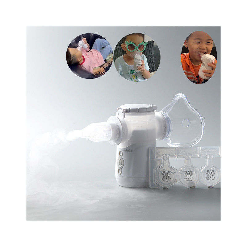 1.8-3.3μM Asma Rumah Nebulizer Anak-anak Bayi Tipe C USB Portable Nebulizer