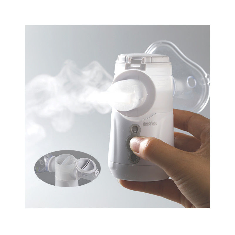 Pediatric Portable Mesh Nebulizer Inhaler 2.6μm - 3.2μm Baterai USB Tipe C