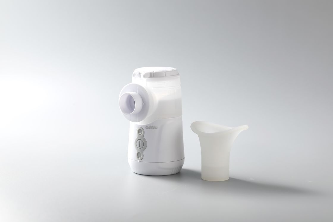 Mesin Inhaler Nebulizer Medis Bisu Mini Untuk Saluran Pernapasan Dan Mata 2-3μm