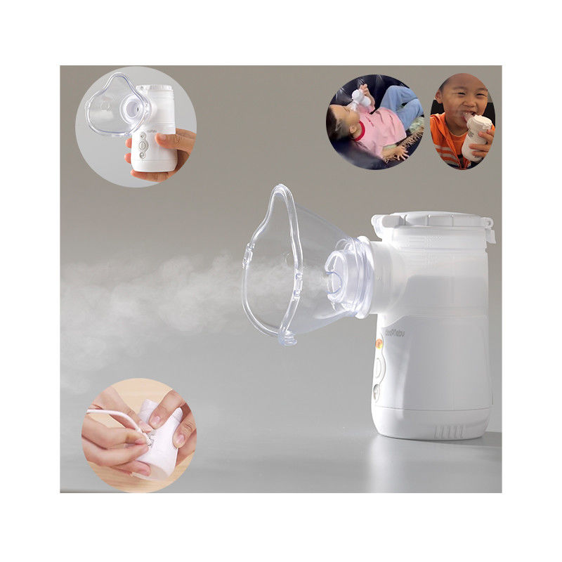 Medis Asma Inhaler Nebulizer Batuk Dingin USB 3.0μM 40dB Mini Portable Nebulizer