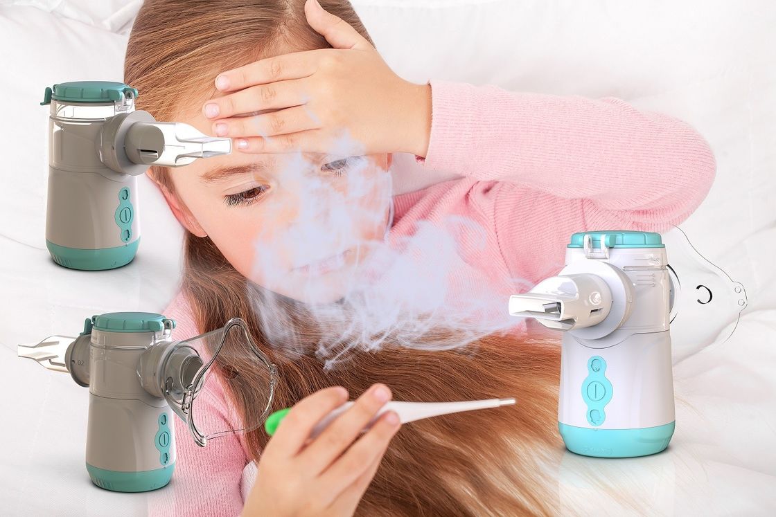 Mesin Nebulizer Mesh Tipe-c USB HandholdDC dengan Ukuran Partikel ≤3,5μm