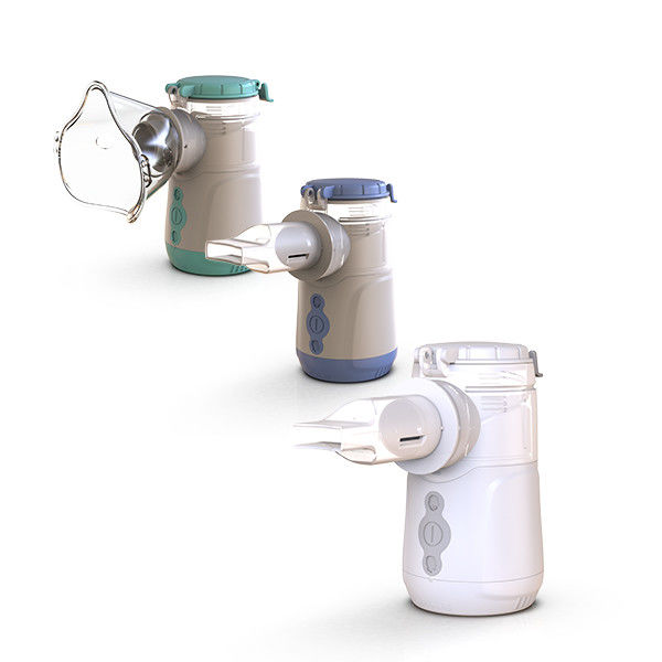 Mesin Nebulizer 110Hz Frekuensi Getaran 2,5-3,6μm Partikel untuk Paru-paru