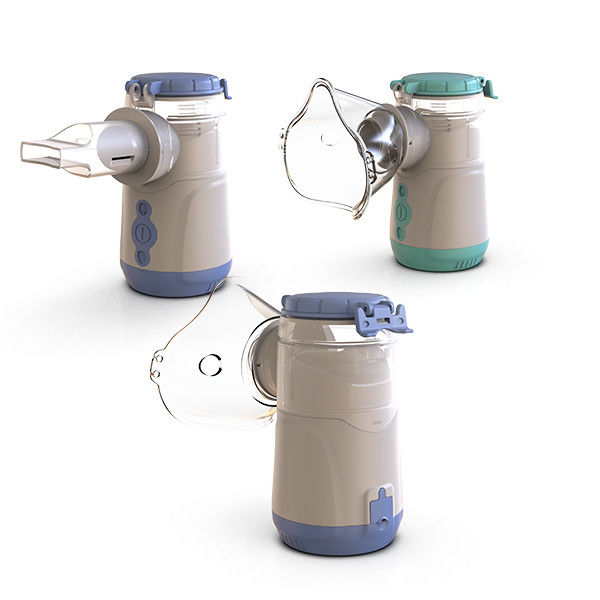 Nebulizer Inhaler Portable Nebulizer Klinis dengan Type-c USB DC Power