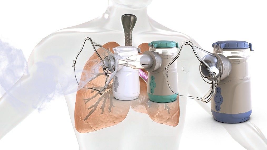 High Precision Cold Nebulizer untuk Ukuran Partikel Mikrotoma ≤4.0μm Kapasitas 9-18ml