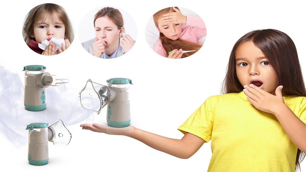 High Precision Cold Nebulizer untuk Ukuran Partikel Mikrotoma ≤4.0μm Kapasitas 9-18ml