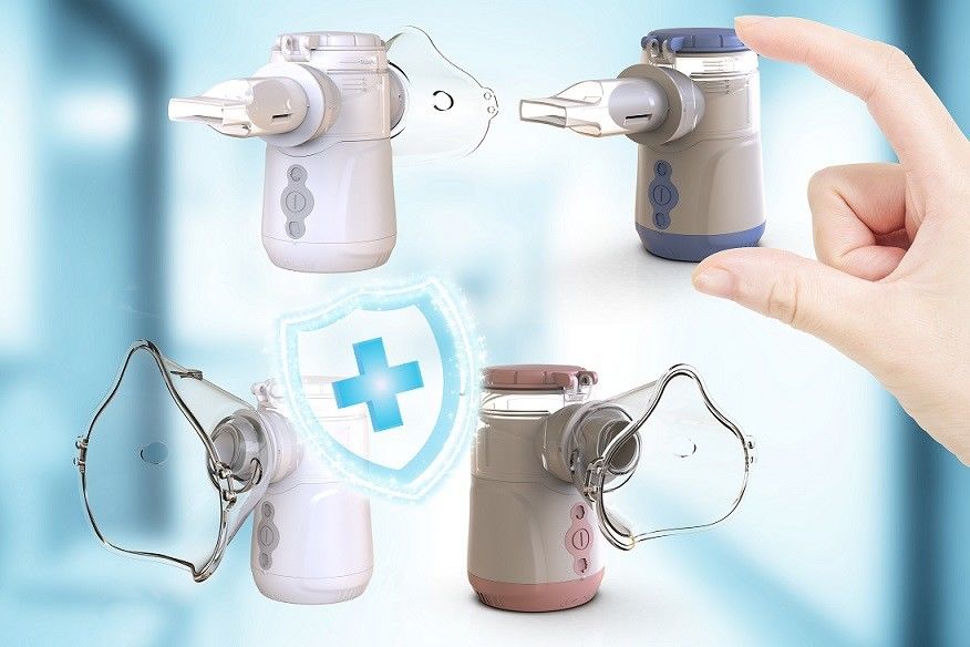 2.0-3.3μm Particle Size Mesh Nebulizer Dengan Noise Rendah ≤35dB