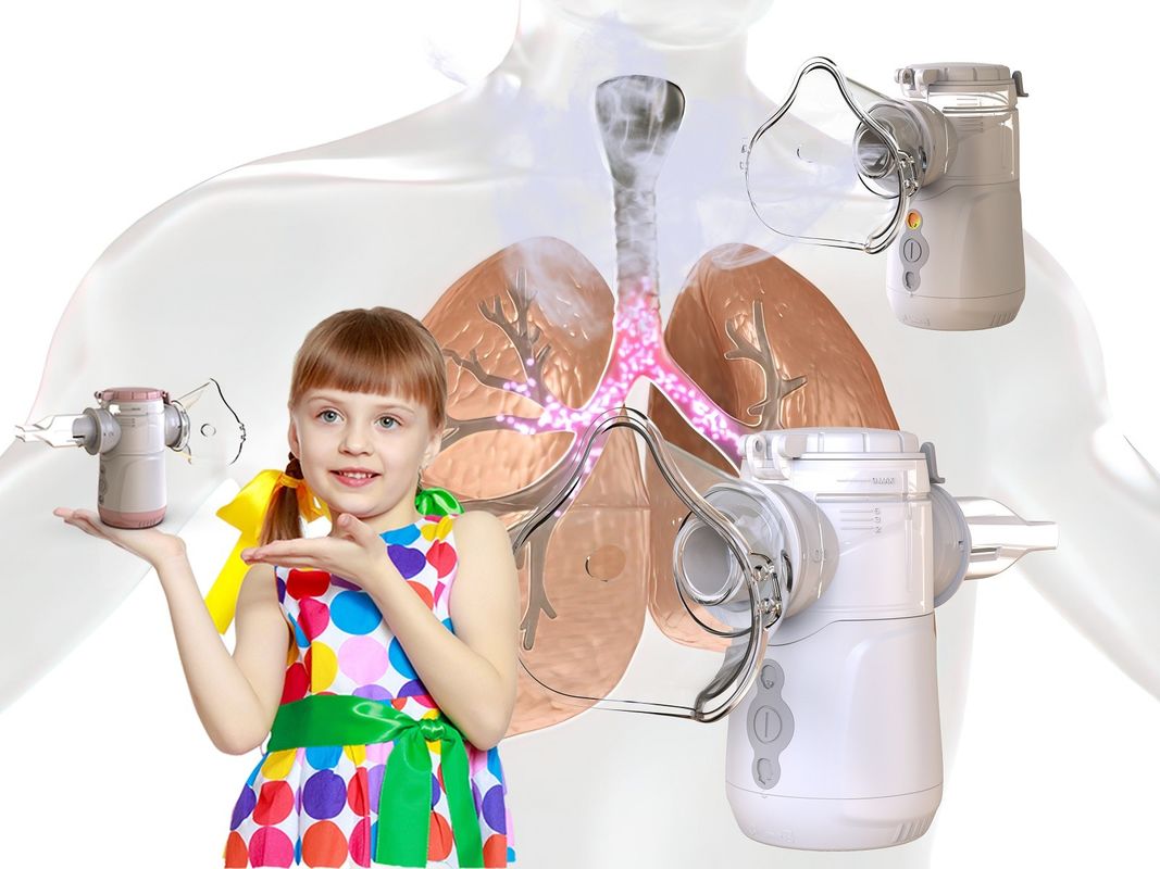 Kapasitas Baterai 7 Hari Atomizer Medis untuk Tingkat Atomisasi Tinggi dan Inhalasi Partikel 3μm